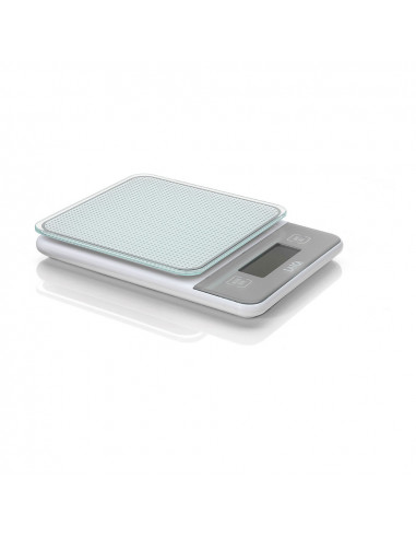 Balance de cuisine électronique blanche 5kg avec batterie rechargeable ks1320 laica