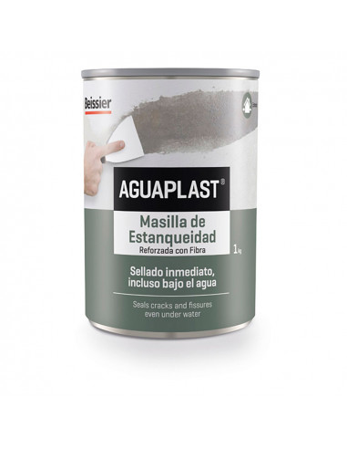 Aguaplast mastic d'etancheite pot 1l 70141-001 beissier