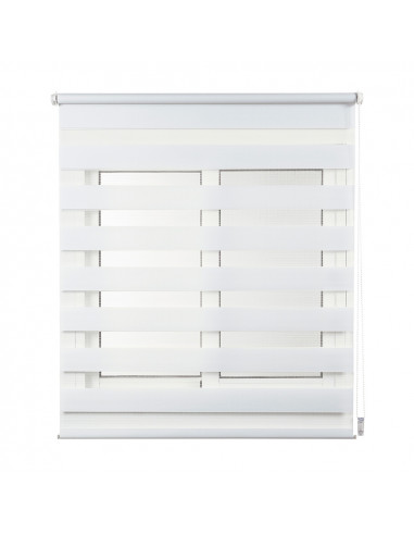 Store clip&fix night& day blanc 60x180cm