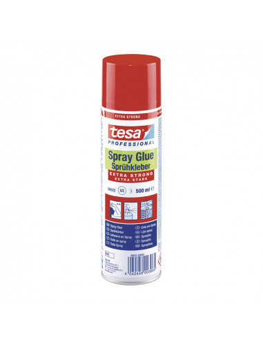 Tesa 60022 adhésif en aérosol extra fort 500ml