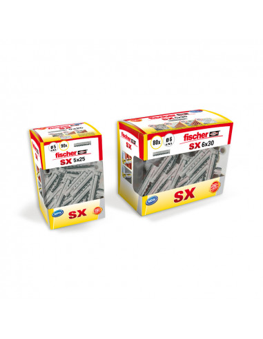 Bouchon fischer sx 12x60 diy 15uds. 553437