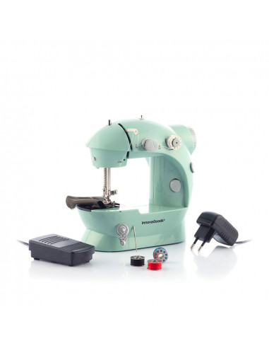 Mini machine a coudre portable v0103326 innovagoods