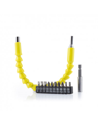 Prolongateur magnétique flexible pour tournevis v0103407 innovagoods