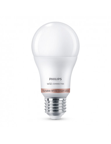 Ampoule led standard e27 8w 2.700k-6.500k 806lm wifi philips wiz