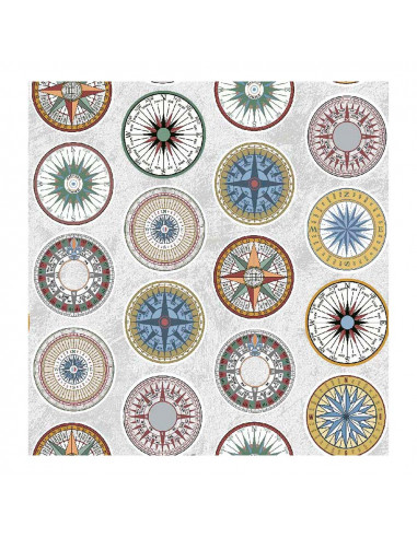 Nappe antitache compasvint 140x140cm. things home trade.
