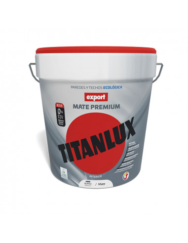 Peinture vinylique lavable export blanche decoration 4l titanlux f31110004