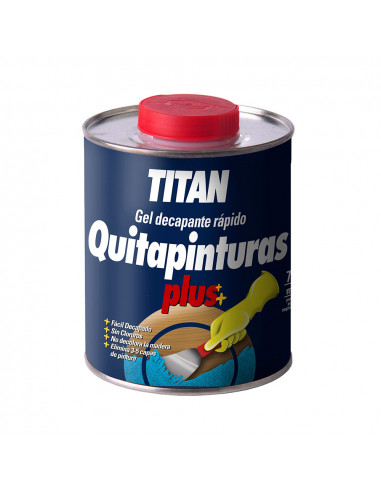 Plus gel décapant pour peinture 750ml titan 05d000134