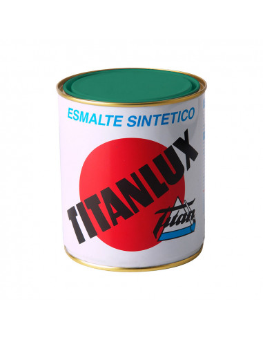 Émail synthétique vert gazon brillant 750ml titanlux 001051434