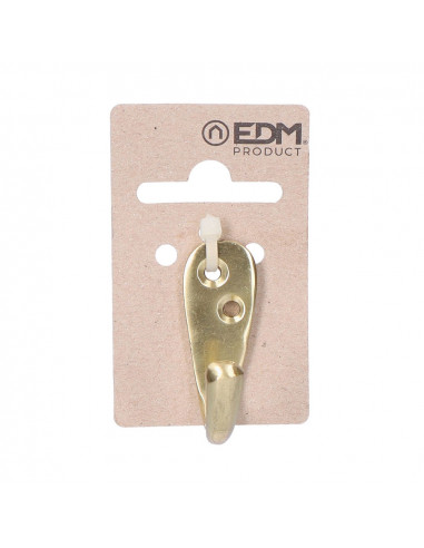 Cintre simple laiton poli en carton suspendu edm