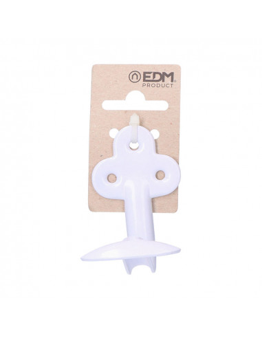 Cintre imprimé laqué blanc en carton à suspendre edm