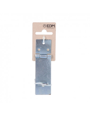 Porte cadenas 75 mm zinc en carton a suspendre edm