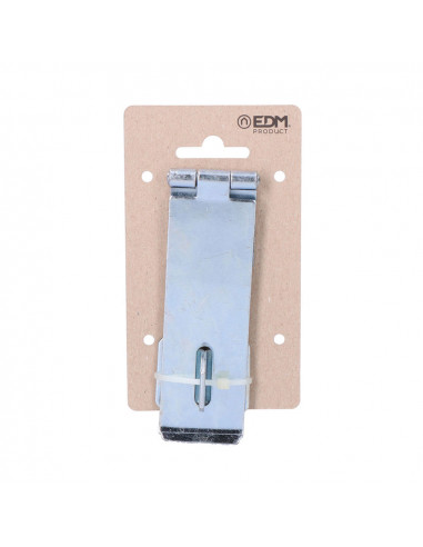Porte cadenas zinc 115mm en carton a suspendre edm