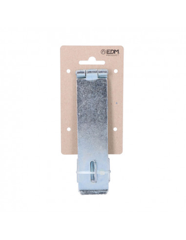 Porte cadenas zinc 150mm en carton a suspendre edm