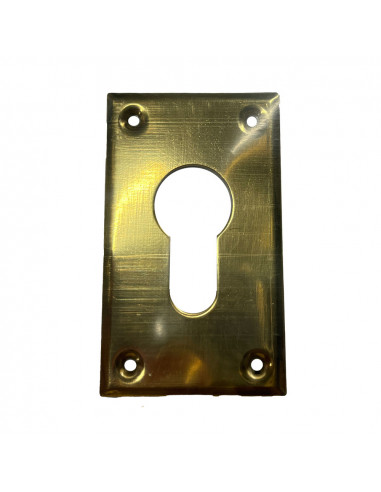 Trou de cle 40x70mm laiton sous blister edm