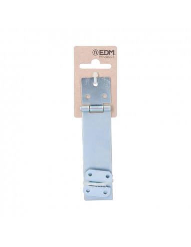 Porte cadenas 100 mm zinc en carton a suspendre edm