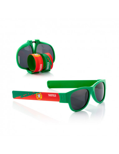 Lunettes de soleil roll-up sunfold mundial le portugal noir innovagoods.