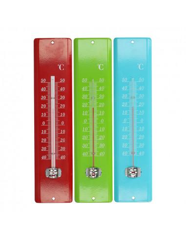 Thermomètre assortiment couleurs kinzo