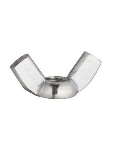 Box s 4 unités. ecrou papillon zinc m 8 fadix