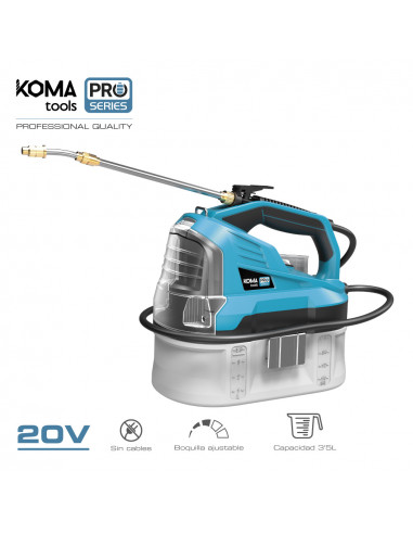 Pulvérisateur 20v (sans batterie et chargeur) koma tools edm.