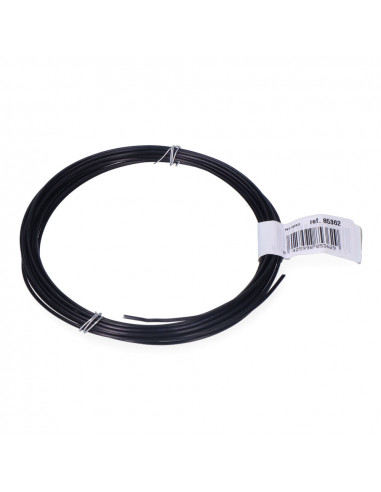 Pack 1 unités rouleau fil aluminium 1.5mm 5m noir