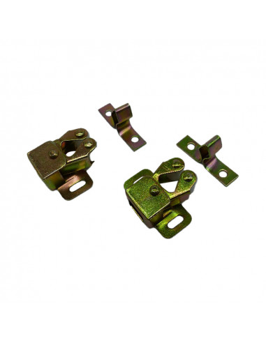 Pack 4 unités roues caoutchouc kick 0.8mm bi-chrome edm