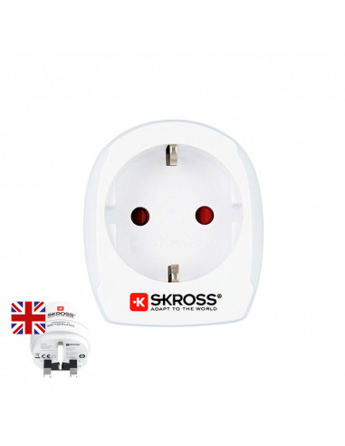 Adaptateur europeen vers royaume-uni skross 1500230-e