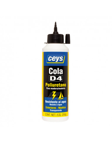 Ceys cola d4 flacon polyuréthane 250g 501617