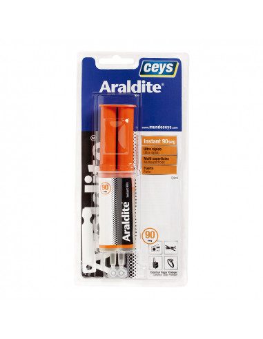 Rapid araldite 90 secondes seringue 24ml 510401