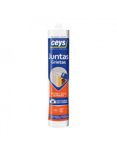 Ceys joints fissures chariot blanc 280ml 505602