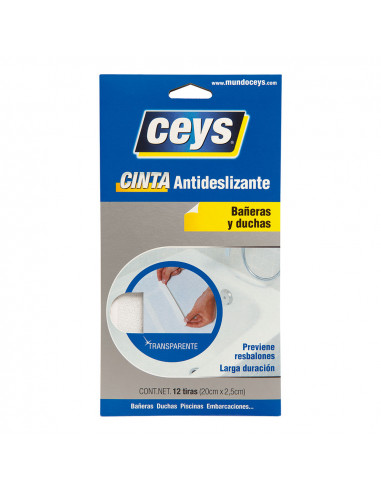 Ceys bandes antidérapantes salles de bain trans 507615