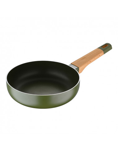 Pan ø20x5.6cm aluminium 100% recyclage ind terre verte sg6760 san ignacio