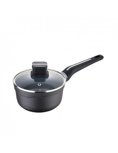 Pot ø16x8.0cm cast alu ind avec couvercle bistro gris sg6424 san ignacio