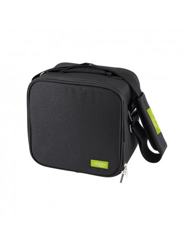Sac alimentaire 23x22x13.5cm polyester noir marche business sg4505bk san ignacio