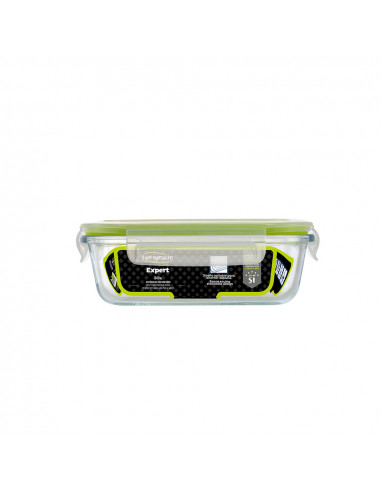 Hemetique rectangulaire 640ml borosilicate expert sg4701 san ignacio