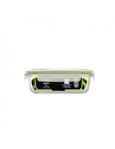 Hemetique rectangulaire 1040ml borosilicate expert sg4702 san ignacio