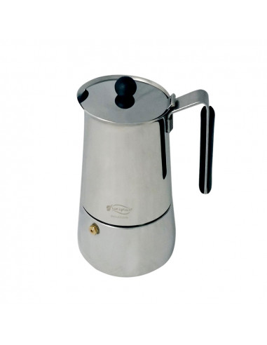 Cafetière 6 tasses en acier inoxydable modele milan ind sg1782 san ignacio