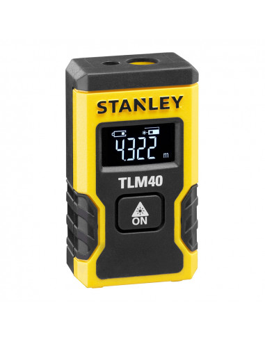 Mètre laser de poche 12m - tml40. uniquement distances stht77666-0 stanley