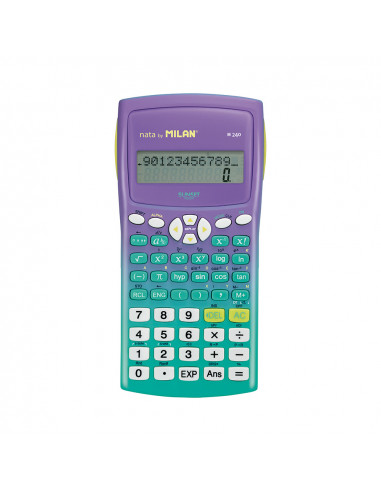 Blister calculatrice scientifique m240 sunset vert milan.