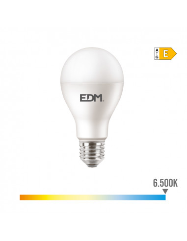 Ampoule led standard e27 15w 1900 lm 6500k lumière froide ø6,8x12,8cm edm