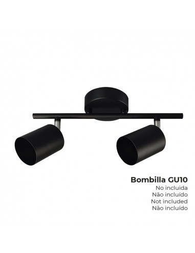 Bande noire 2 éléments gu-10 edm
