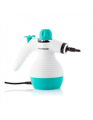 Vapeur à main polyvalent avec accessoires 9 en 1 steany 0,35l 3 bar 1000wv0103132 innovagoods
