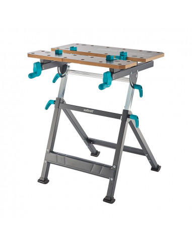 Table de travail et d'appui master 650 ergo 6870000 wolfcraft
