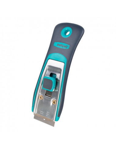 Grattoir métallique professionnel à deux composants avec lame 38mm 4100000 wolfcraft