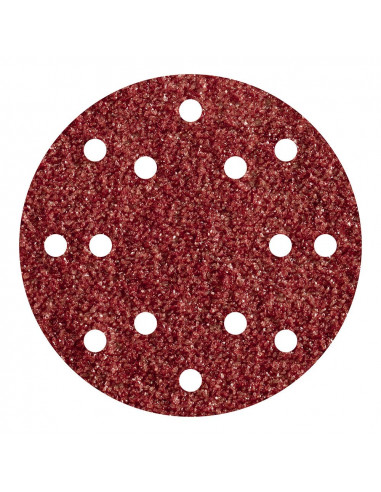 Jeu de 5 disques abrasifs adhésifs en corindon, pour exc., grain 80 ø150mm 1842000 wolfcraft