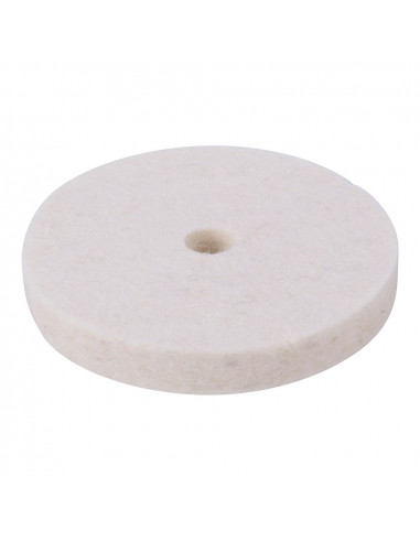 Disque de polissage en feutre, trou  10mm, ø75x10mm 2130000 wolfcraft