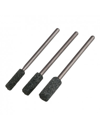 Wolfcraft jeu de 3 mini-roues abrasives en céramique 2175000