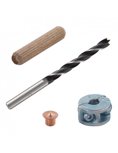 Jeu de 28 pièces pour chien, diamètre 8mm 2917000 wolfcraft