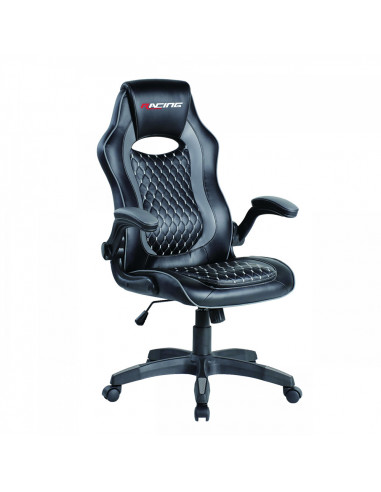 Fauteuil gaming ergonomique bergner racing pro noir