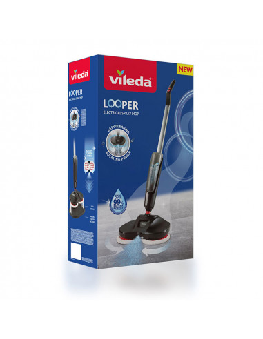 Looper electric mop avec spray 169833 vileda