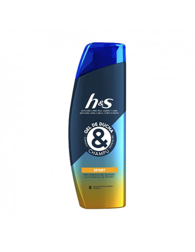 H&s shampoing corps sport 300ml